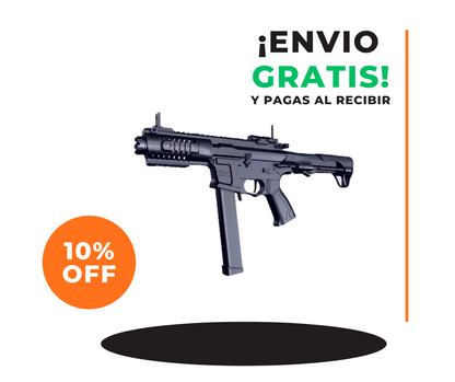 Juguete ARP-9 - Pistola de Hidrogel NIVEL PRO. Gel Blaster