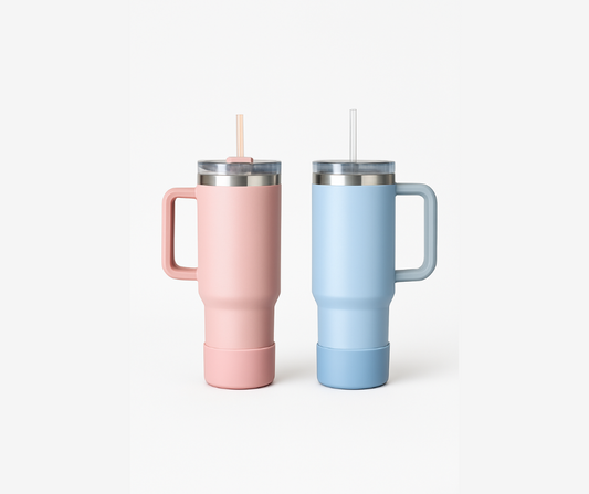 Termo tipo tumbler de 40 onzas que mantiene el frío y el calor